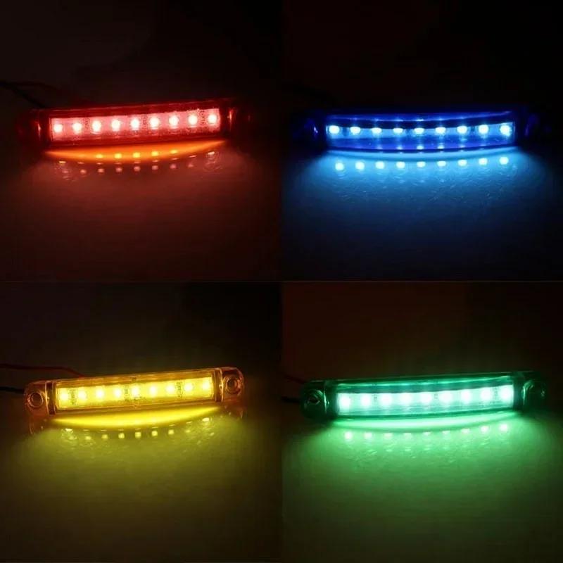 Multicolor Truck Trailer Bus Van Van Width Light Signal Marker Bulb Light 12V 24V Accessories Waterproof LED Side Warning Light