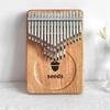 41-Note Okoume Wooden Kalimba with Three-Layer Semitone Design