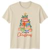 All Booked For Christmas Book Tree Holidays Unisexs TShirt Unisexs Tee Reading