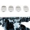 Robust Silver Gauge Cover Button Cap For Street Glide And Custom Modifications Instrument