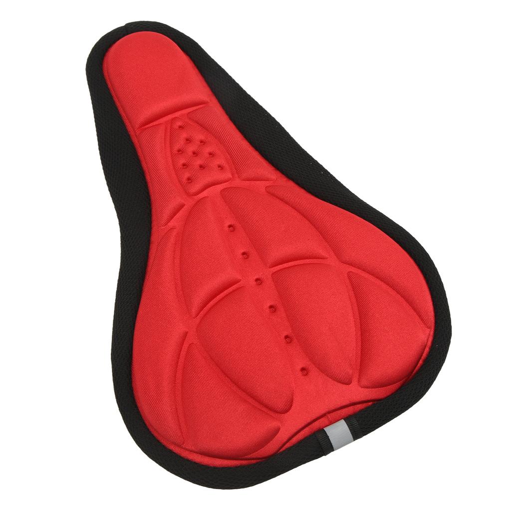 Bike Seat Cover Soft Breathable Durable Sponge Easy Installation Comfortable Concavo Convex Design