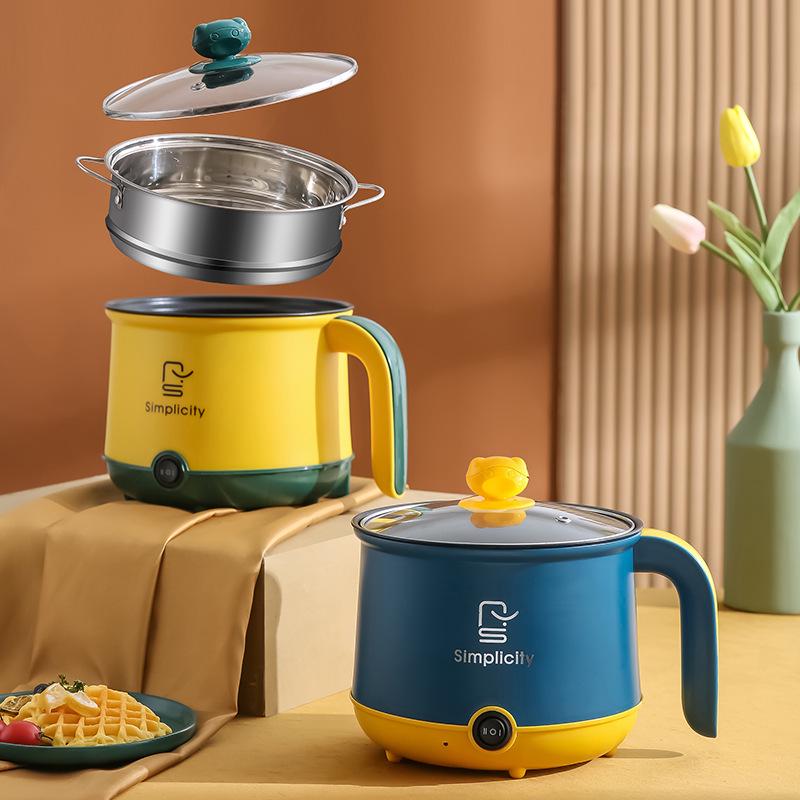 Mini Multifunctional Electric Cooker for 2-3 People - Ideal for Small Dorms and Students