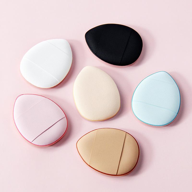 Mini Thumb Liquid Cushion Puff - Finger Foundation Makeup Sponge for Wet & Dry Use with Free Gift