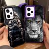 Lion Male Man King Soft Phone Case for Xiaomi Redmi Note 13 14 15 Pro Plus 12S 12 11S 11 11T 10S 10 Shockproof Cover Back Shell