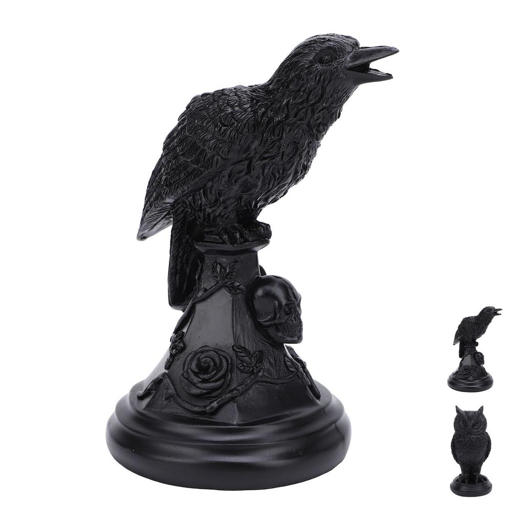 Gotycki świecznik Upiorny Stół Ozdoba Realistyczna Żywica Dekoracja Domu Gotycki Świecznik