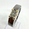 New Battery SEIKO Bangle Watch Square Seiko Quartz Watch Included. 1E20-5750 Women's Working.