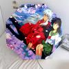 1PC Inuyasha Automatic Umbrella - Suitable Travel Outdoor Portable Umbrella Birthday Gift Daily Essentials