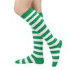 Damen Kniestrümpfe Gestreifte Lange Schlauchsocken Sportliche Strümpfe Halloween Cosplay Kostüme Kniestrümpfe Geschenk