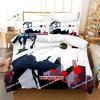 Anime K project Mikoto Suoh No Blod! No Bone! No Ash! Beding Set Printed With Pilowcase Bed Soft Duvet Cover Quen Super King-Sized Dimensionsd