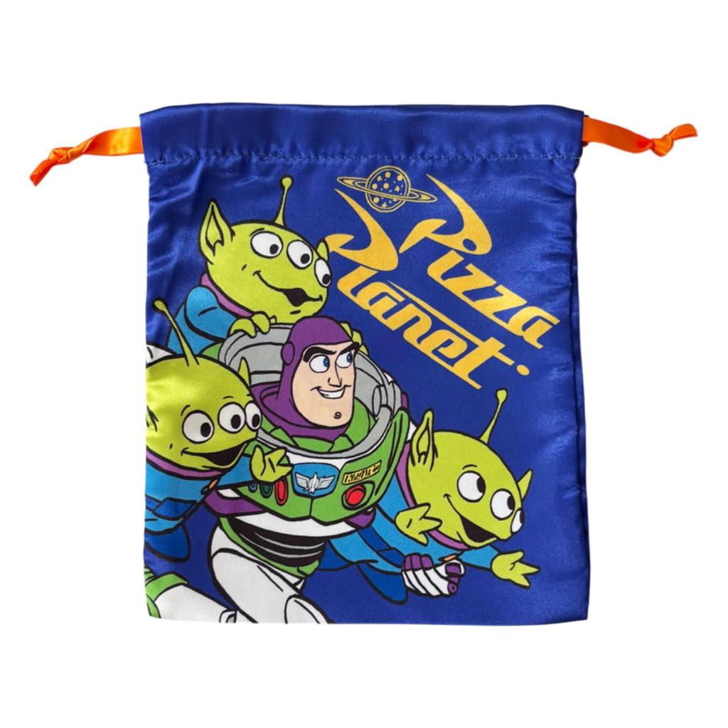 Small Planet Disney Pixar Ribbon Drawstring Bag Toy Buzz Story/Alien &