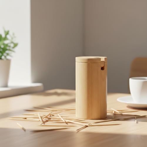 Morikuru Bamboo Toothpicks Double Fine Tip Made TK Pieces 2 Packs