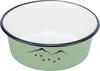 Gamelle - TRIXIE - 25213 - Émail/Acier INOX - 1,9 l - Vert - Rond