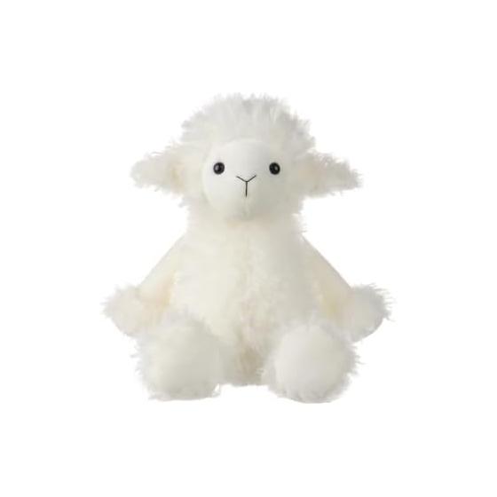 Apricot Lamb White Sheep Plush Toy, Soft and Cute, Fluffy White Sheep, Suitable for Boys and Girls 23cm