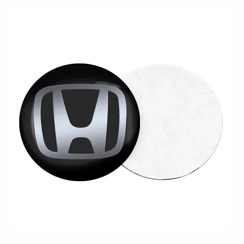 2025 Horké 56MM Krytky Středového Šroubu Kola Auta Logo Samolepky Znak na Ráfek Styling Auta Pro Honda Civci CRV Accord Mugen Prelude FIT City CR