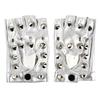 Women's Half-Finger Steel Pole Dance Gloves for Nightclub and Fashion Shows
