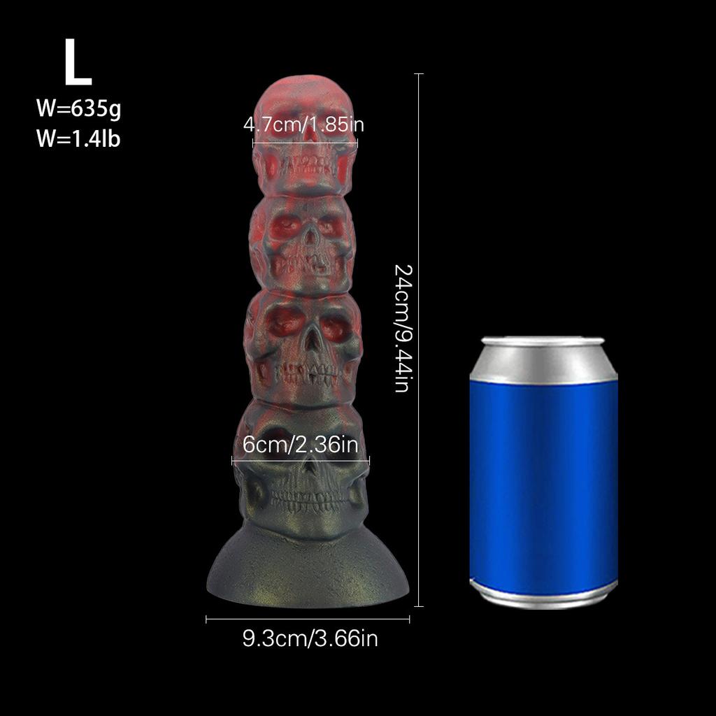 Halloween Pumpkin Skull Butt Plug Special-Shaped Alternative Back Court Men and Women Masturbation Climax Sex Toys