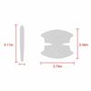 Car Door Handle Bowl Sticker Anti-scratch Protector Clear Sticker Film Accessory