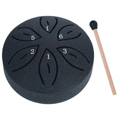 3 Zoll 6 Töne Regentrommel für draußen Regentrommelinstrument Mini-Handpan-Trommel für Yoga-Meditation Einzigartiges Geschenk