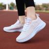 Fashion Summer Mesh Running Thick Soled Lace Up Comfortable Training Breathable Tennis Shock-absorbing Vulcanized Shoes Large Size