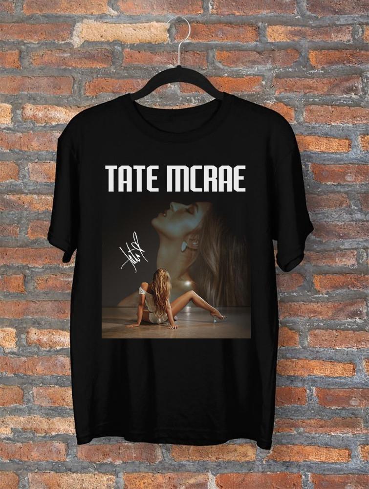 

Tate McRae So Close To What Signature T Shirt Full Size S5XL KK410 Unisex T-Shirt M
