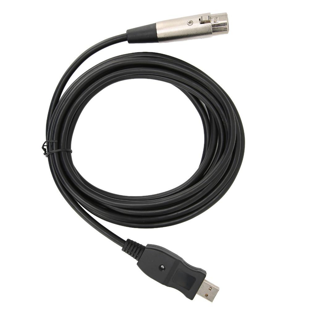 Low Noise Microphone Converter Cable Plug and Play Studio Audio Mic Connector  Studio Recording