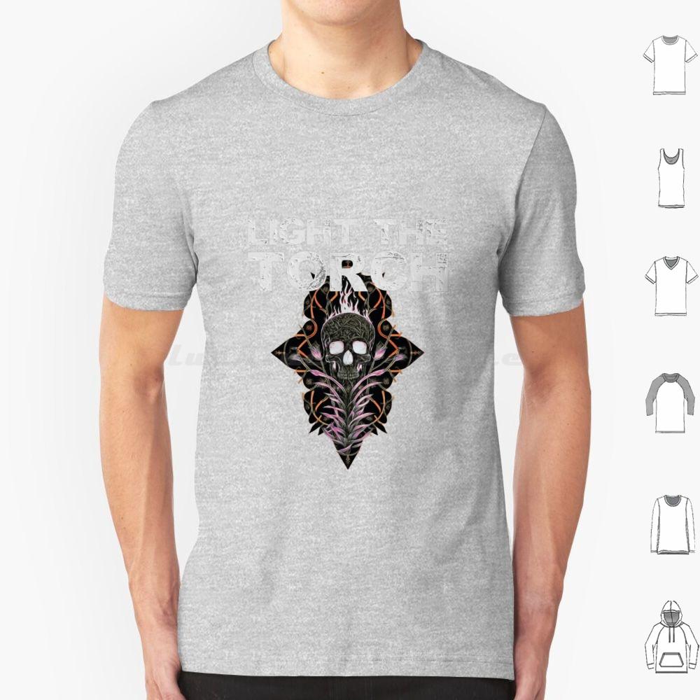 Metal Fan Art Light The Torch T Shirt 6xl Cotton Cool Tee Metal Metalband Light The Torch Metalcore Bandshirt Metalheads