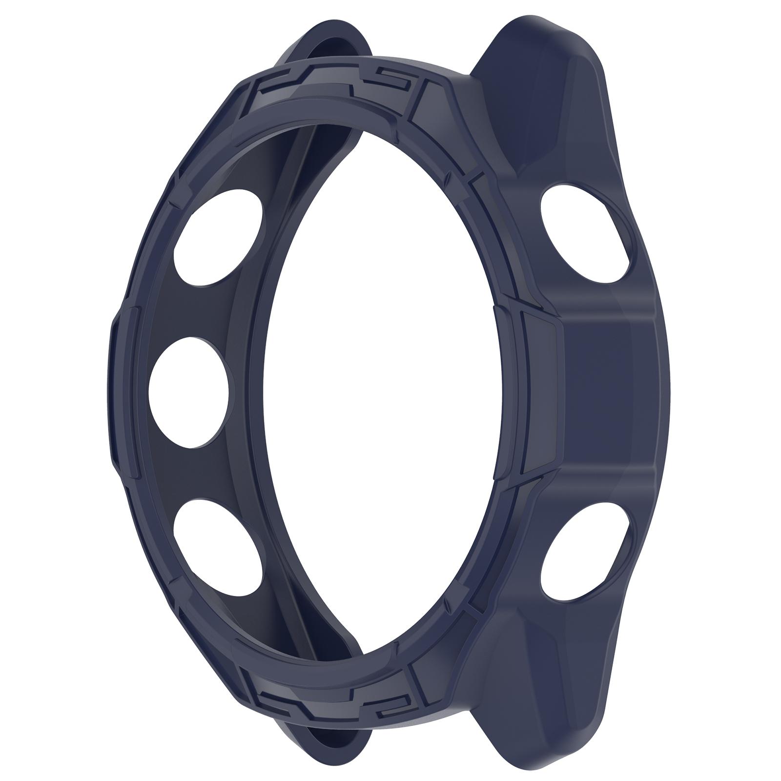 

Защитный чехол Armor Hollow из ТПУ для Garmin Forerunner 570 42 мм 47 мм 970, рамка, жесткая крышка, защитный корпус для часов, бампер Forerunner 970 полуночно-синий