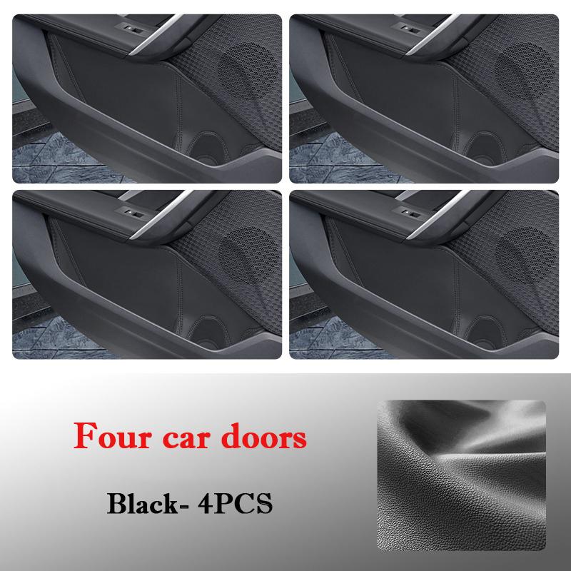 For BMW X1 iX1 2016 - 2026 Car Door Slot Storage Box Leather Protective Pad Cover Glove Box Storage Barrel Interior Accessories