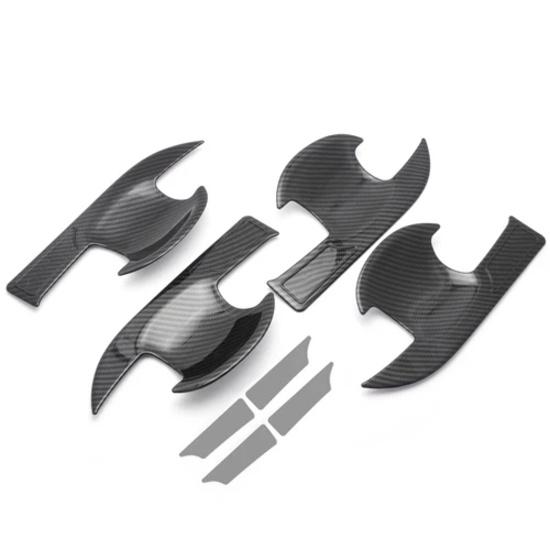 For Honda Accord 2018- Carbon Fiber Style Door Handle+Bowl Cover Trims Kit