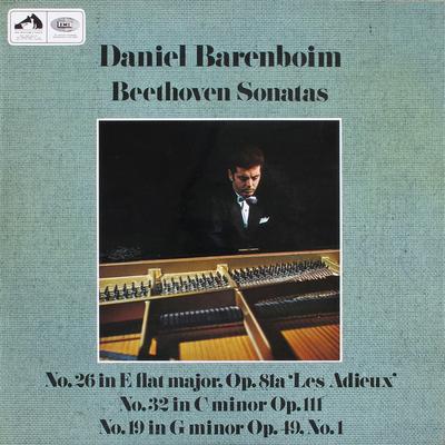 LP Record DANIEL BARENBOIM - Beethoven Sonatas: No.26 In E Flat  HQS1088 His Master's Vo 1967 UK Classical Used