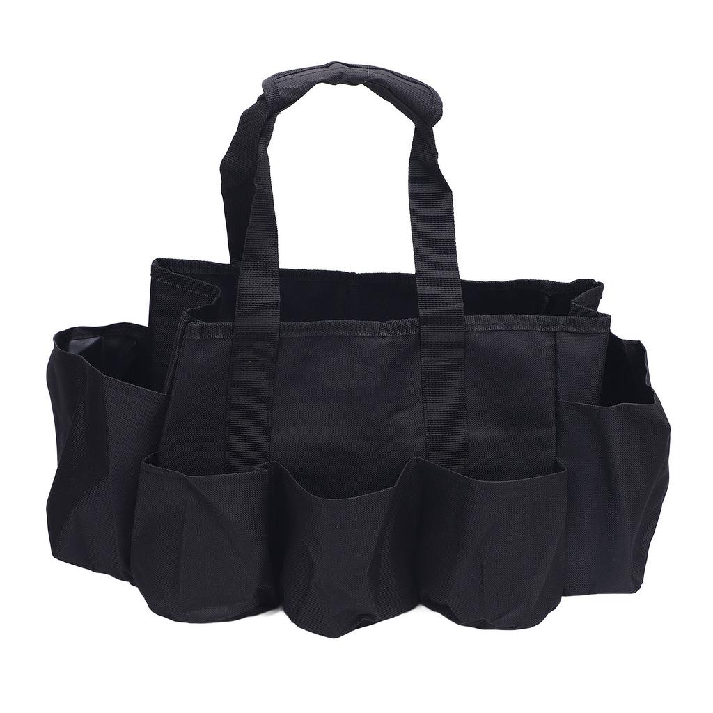 Tragbare Aufbewahrungstasche Oxford-Gewebe Reinigungswerkzeug-Organizer für Haushalt Gartenarbeit Outdoor