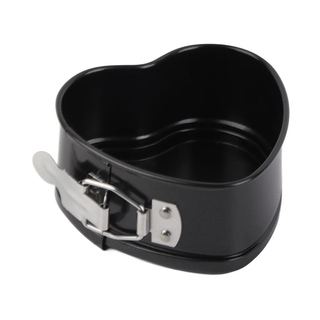 Kakeform i karbonstål med avtakbar bunn Hjerteformet bakeform Nonstick kjøkkenutstyr