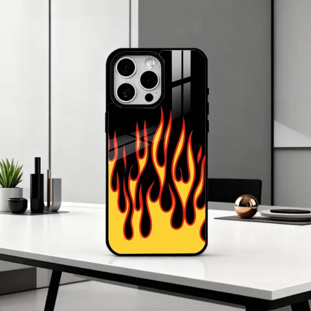COOL F-Fashion F-Flames   Phone Case For iPhone17,16,15,14,13,12,11 Plus,Pro Max Magnetic For Magsafe Wireless Charging
