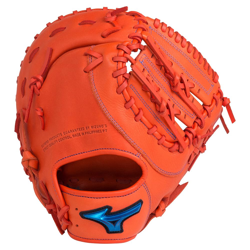 

Mizuno Will Drive Junior Baseball Size 52 for Youth First Basemen Glove, 1AJFY27800, (Flash Orange/FF/Jr),