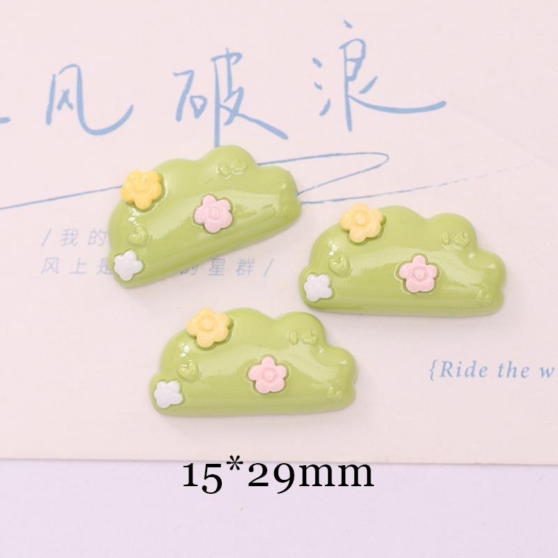 10 Pcs New Mini Cute Cartoon Rabbit, Dairy Farm Series Resin Scrapbook Diy Jewellery Hairpin Accessories Decorate Craft A96