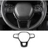 Car Accessories Fit for Honda CR-V CRV 2023 2024 Interior Button Cover Trim Strips (Carbon Fiber Style) ABS 1 PC