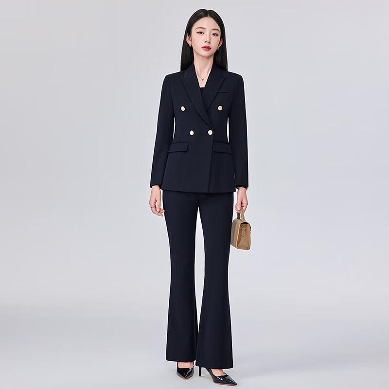 Women's Casual Professional Blazer & Pants Suit Set