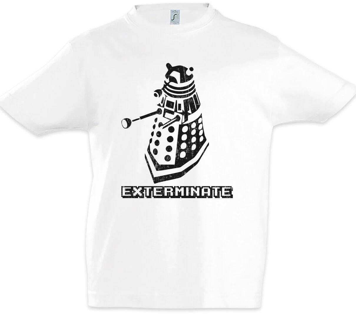 Exterminate Kids Boys kids boys T-Shirt Yasmin Doc Doctor Dr Fun Dalek Daleks Who 100