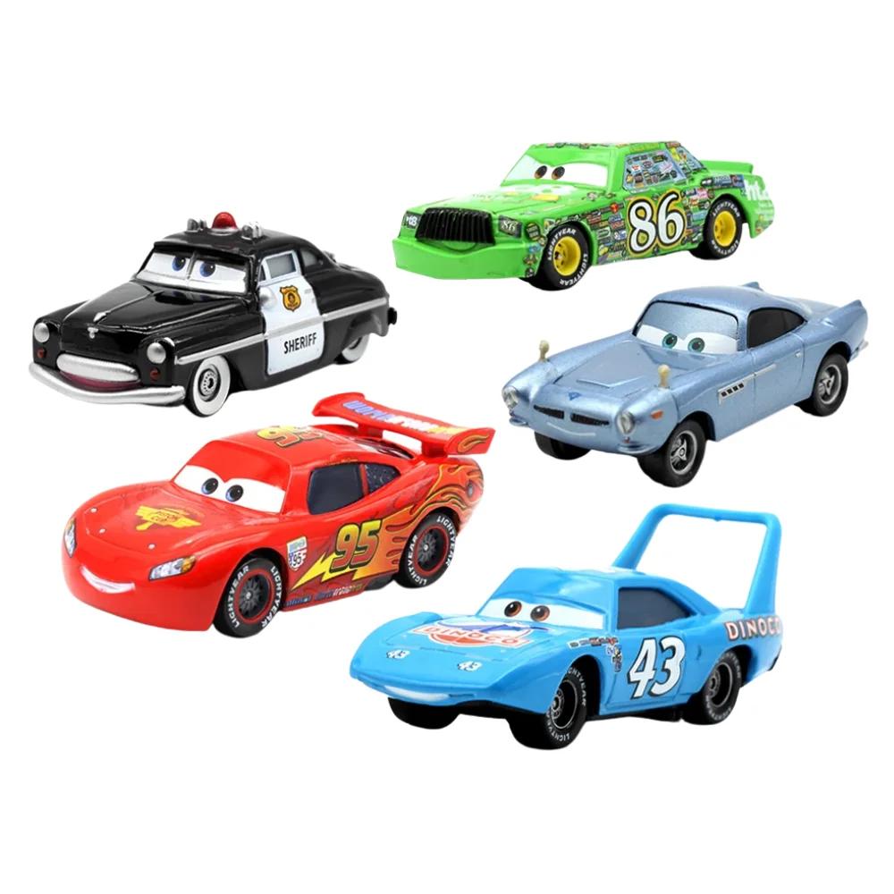 Pixar Cars Lightning Mcqueen Mater Mack Uncle Metal Model Racing Car Toys Children'S Birthday Newyear Gifts