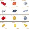 Building Blocks MOC Bricks Gear Series Engine Cylinder Support Power-driven Mechanical Technical Part 6641 35188 18947 2852 6539
