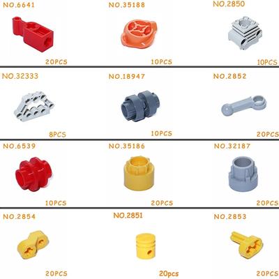 Bausteine MOC Steine Zahnrad Serie Motorzylinderhalterung Motorgetrieben Mechanisch Technisches Teil 6641 35188 18947 2852 6539