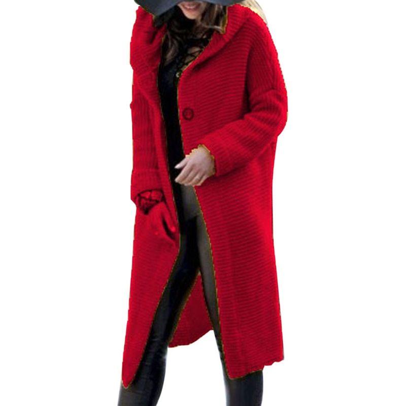 2024 Sweater New Cardigan Hooded Jacket Cardigan Hooded Coat