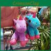 Unicorn Cartoon Creative Plush Keyring Cute Doll Backpack Pendant For Children