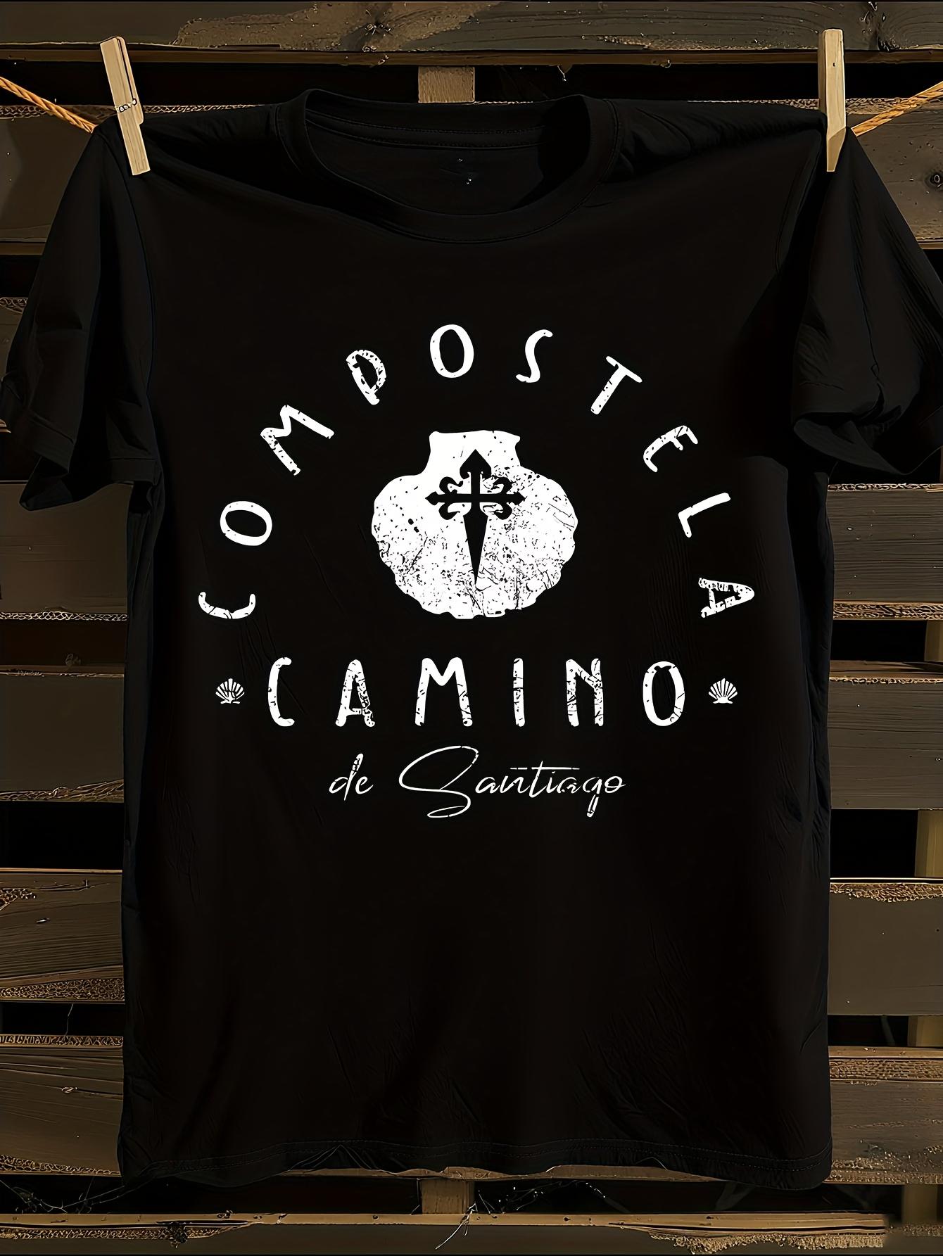 s Camino de Santiago Pilgrimage T-shirt L
