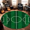 Football Field Circular Anti Slip Art Carpet Is Very for Decorating Carpets Living Rooms Bedrooms Dining Tables and Entrances
