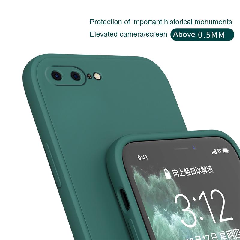 Per iPhone SE 2020 2022 Custodia per iPhone 6 6s 6s plus Cover Silicone Liquido Telefono 7 8 Custodia per iPhone 7 8 Plus