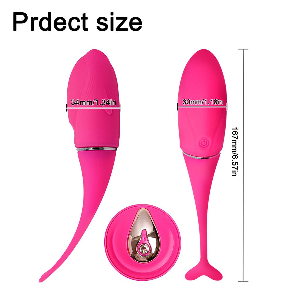 Silicone Bullet Egg Vibrators Wireless Remote Control Wearable Balls Vibrator G Spot Clitoris Massager Adult Sex Toy for Women