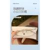High-end natural look magic rimless glasses for women with nearsightedness, available with prescription lenses, ultra-light anti-blue light eyeglass