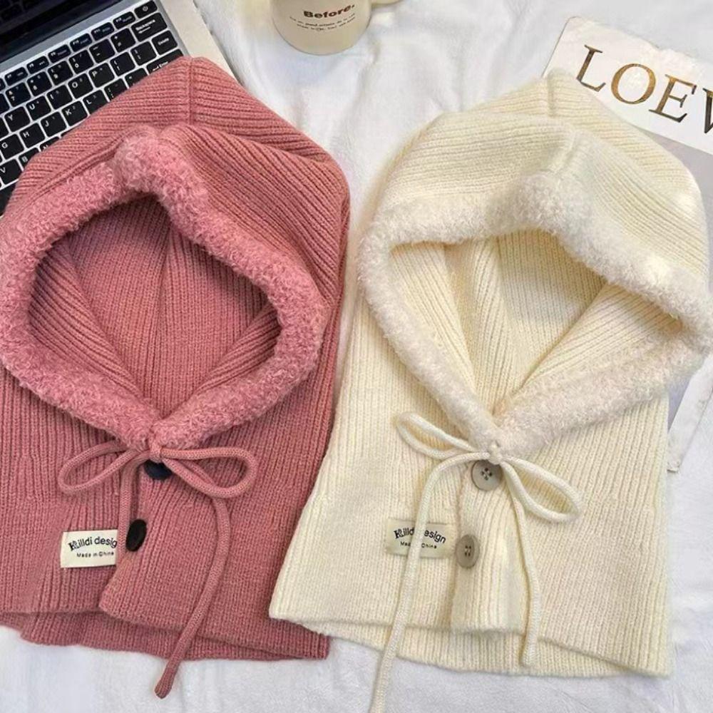 

Пуловер Шапка Балаклава Шапка Шарфы Вязаный Шарф Милая Защитная Шапка для Ушей Зима/Осень