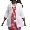 Barbie Barbie Works with Doctor Doll House for Ages 3 and Dress-Up Up, White, GYT29_J